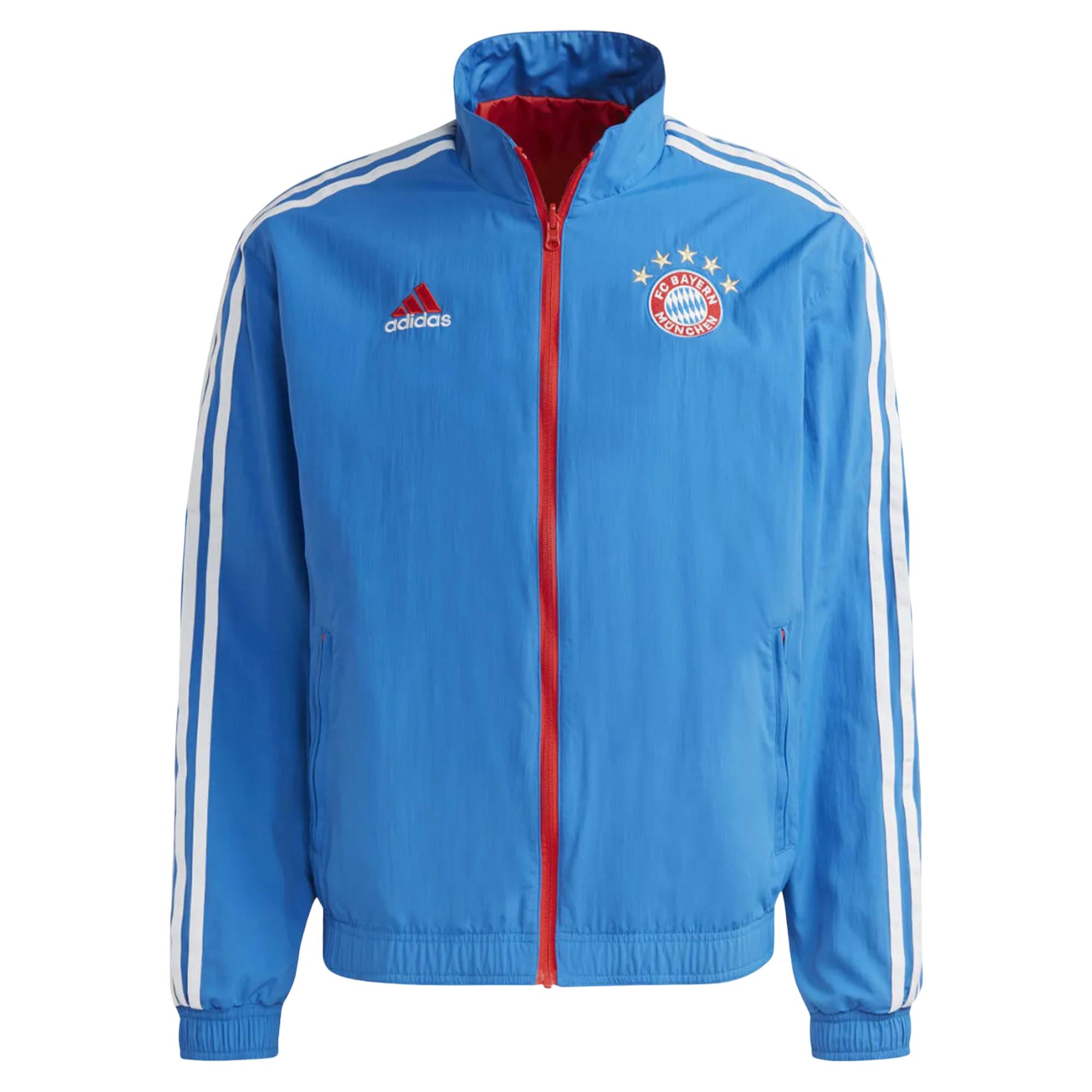 adidas FC Bayern Munchen 2022-23 Anthem Wendejacke  