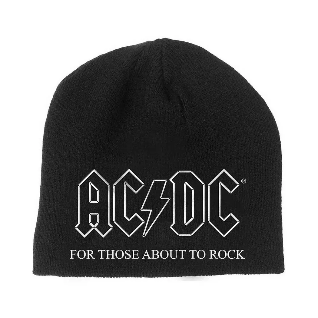 AC/DC - ACDC For Those About To Rock Mütze, per donna, Nero, Größe Onesize