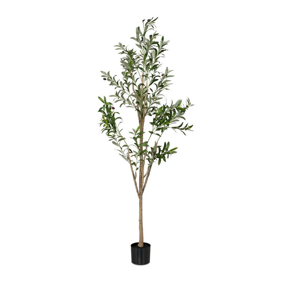 Künstlicher Olivenbaum im Topf