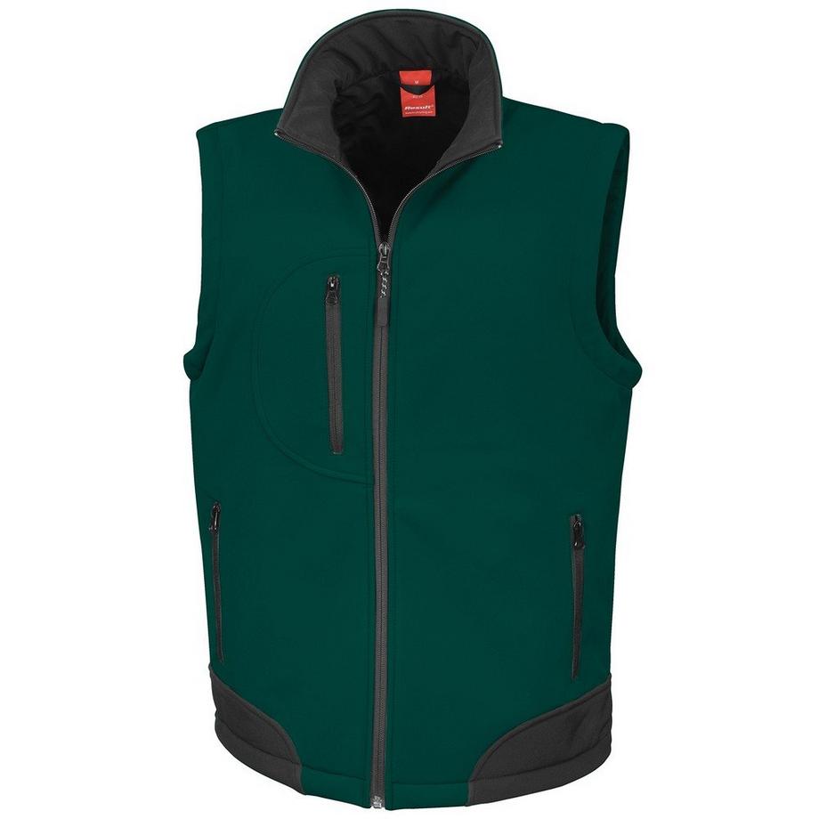 Result Gilet Softshell Collo Alto  