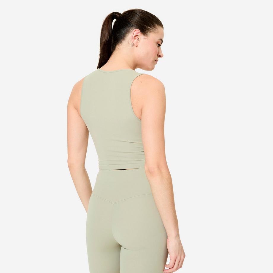 DOMYOS  Canotta donna slim poliammide 