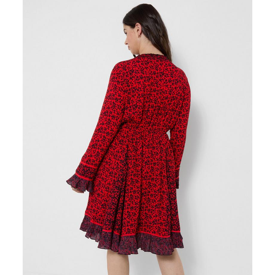 Joe Browns Geblümtes Wickelkleid  