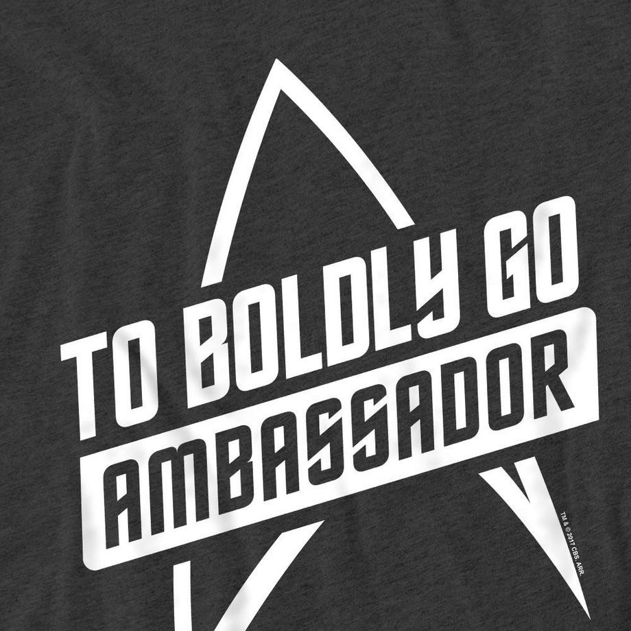 Star Trek To Boldly Go T-Shirt Imprimé Graphique  
