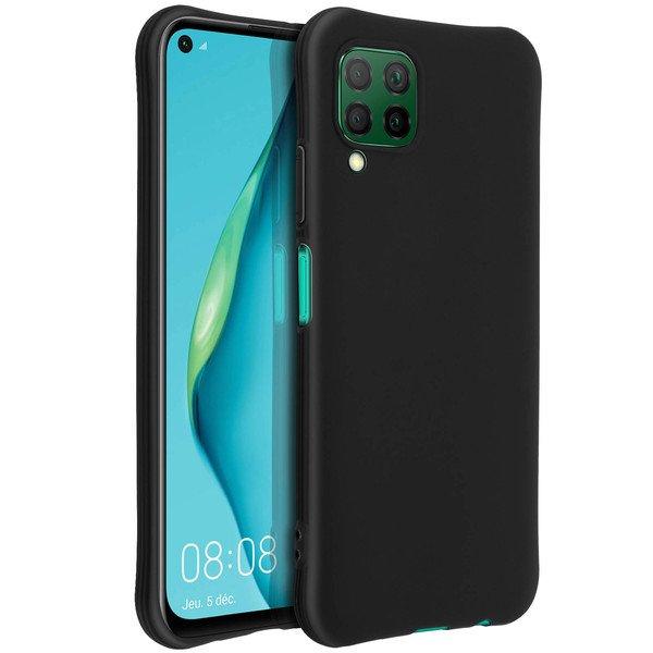 Avizar  Coque Huawei P40 Lite Silicone Noir 