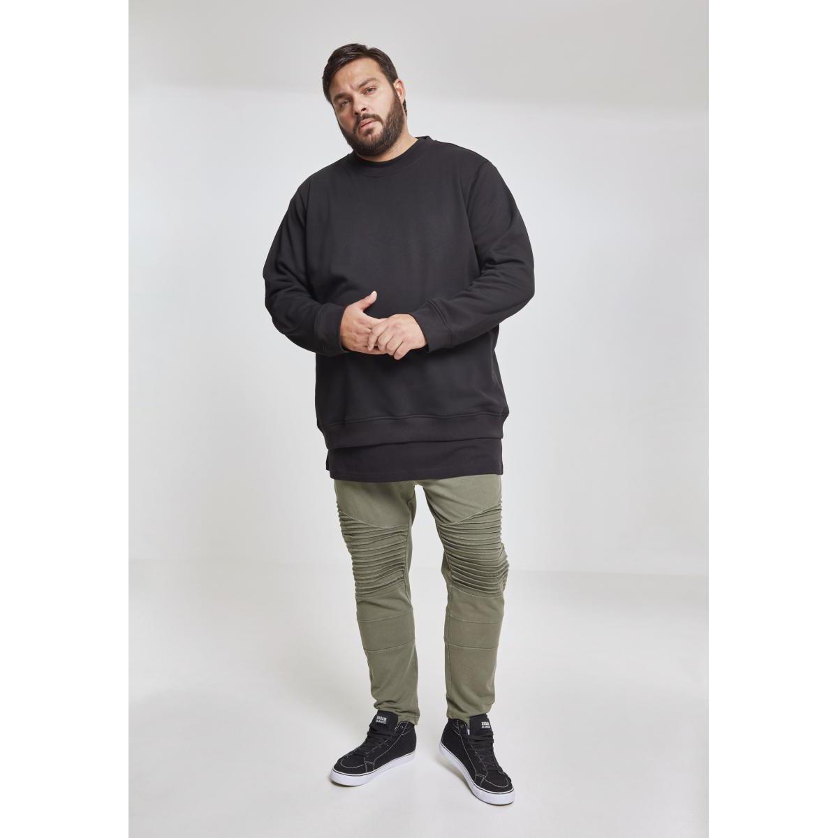 URBAN CLASSICS Basic Terry Crew Neck Sweatshirt  