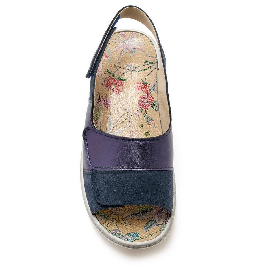 Pédiconfort  sandali da donna con velcro 