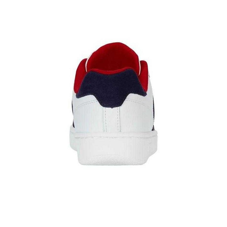 K-Swiss Scarpe Sportive in Pelle Rivestita con Design a Strisce  