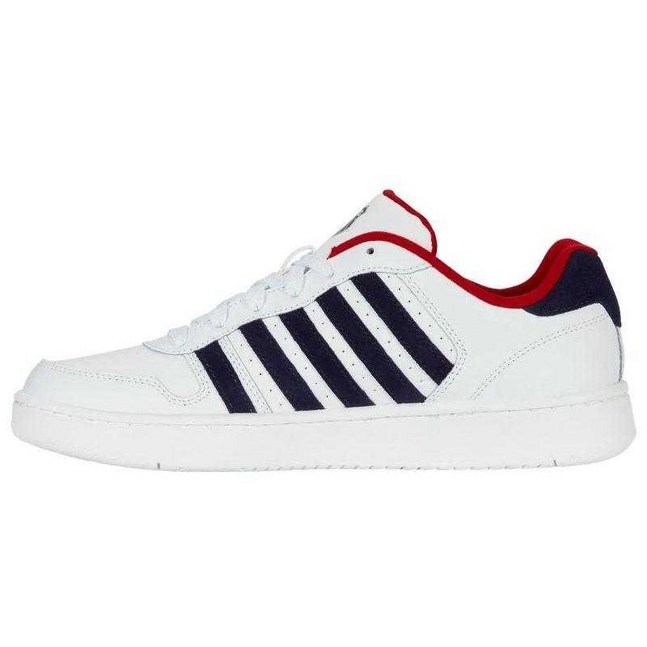 K-Swiss Scarpe Sportive in Pelle Rivestita con Design a Strisce  