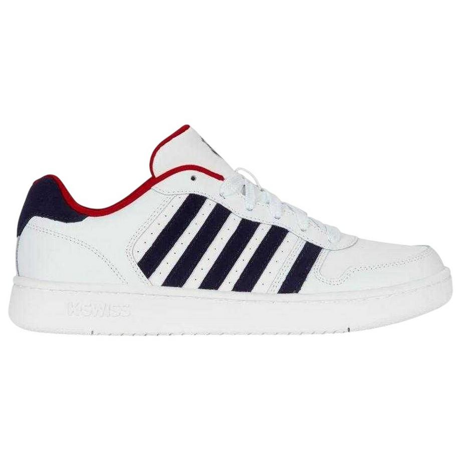 K-Swiss Scarpe Sportive in Pelle Rivestita con Design a Strisce  