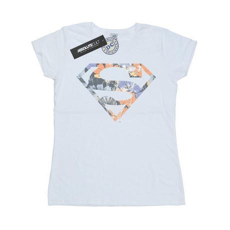 DC COMICS Superman Floral Logo T-Shirt  