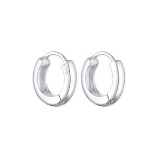 Elli  Ohrringe Creolen Scharnier Basic Rund 