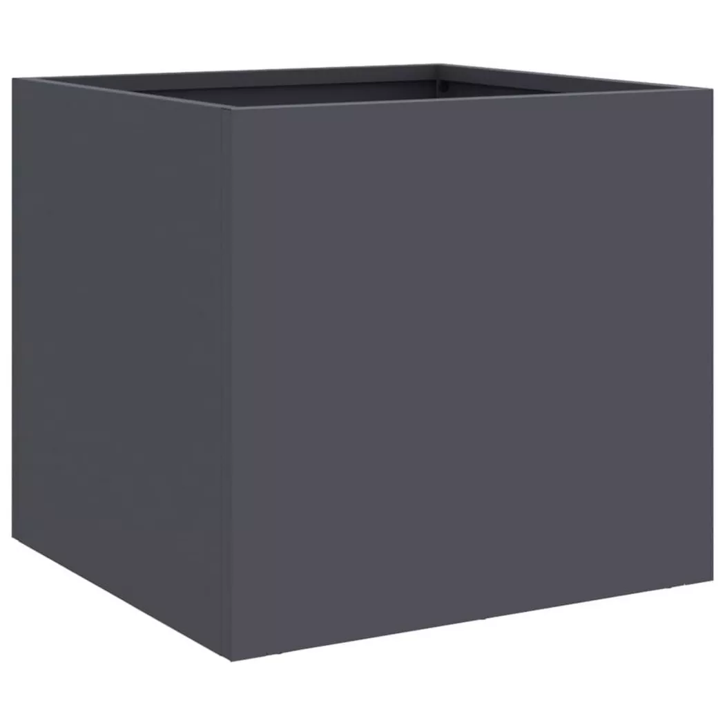 VidaXL - Jardinière acier, One Size, Gris