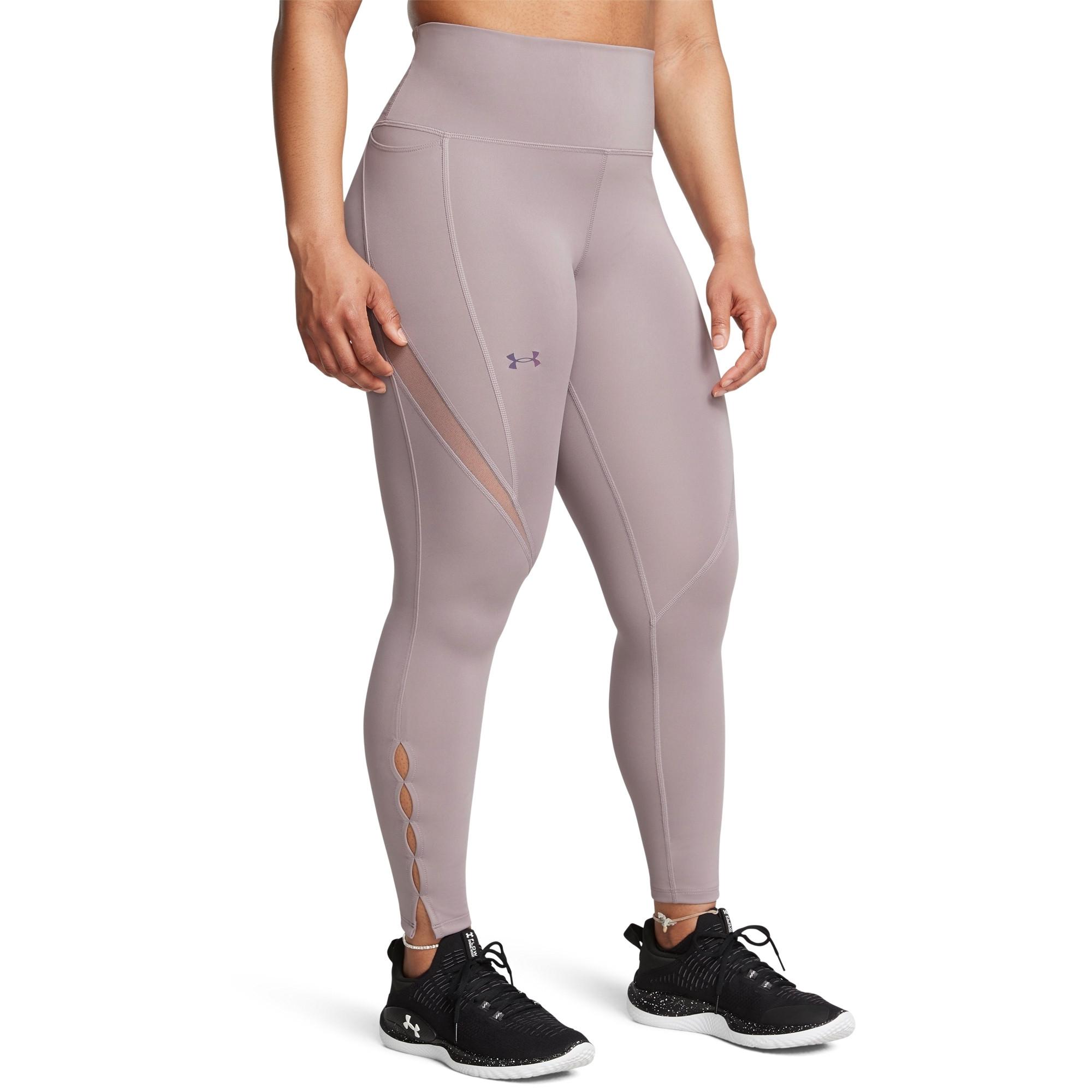 UNDER ARMOUR  beinlange legging mit chlitzen für en vanih elite 