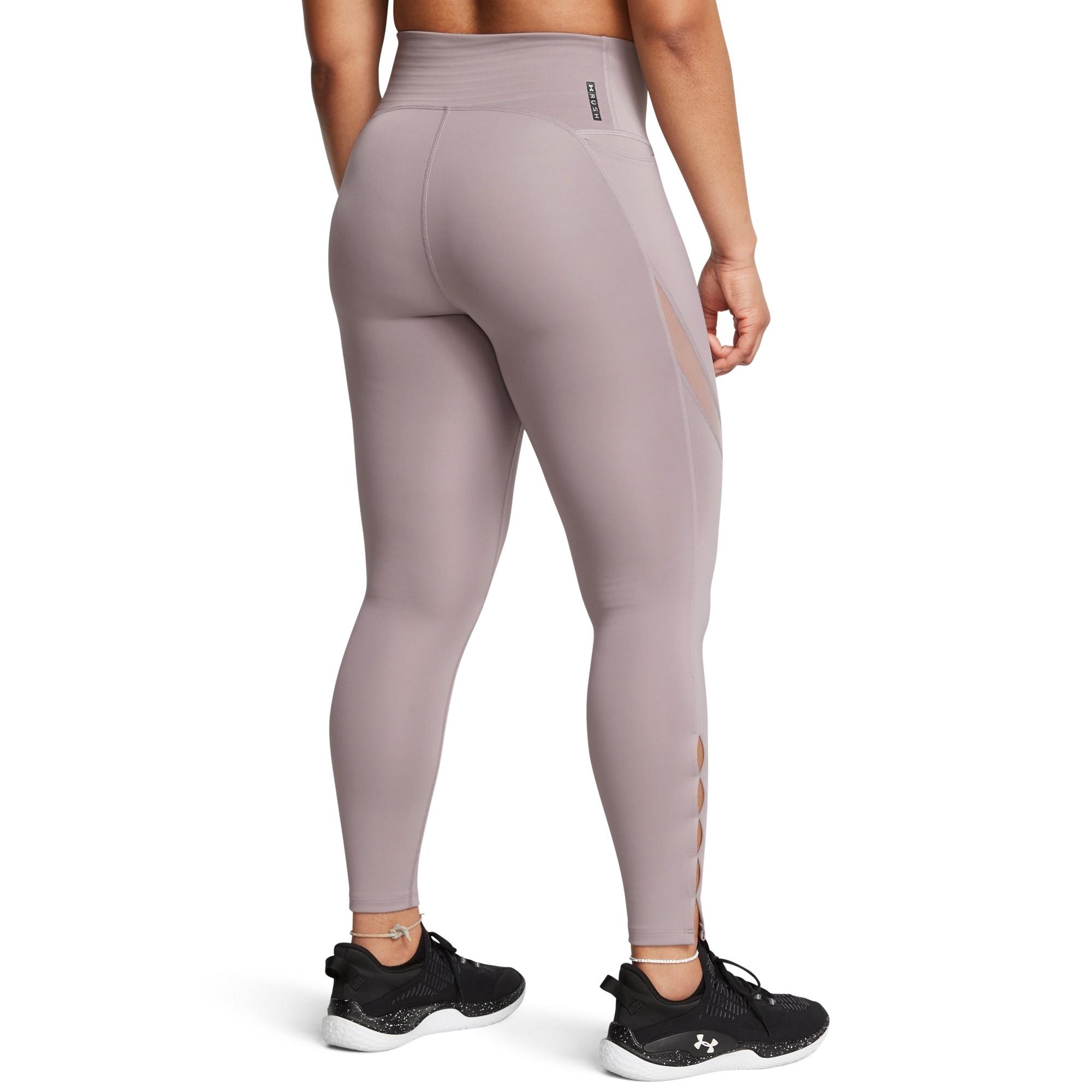 UNDER ARMOUR  beinlange legging mit chlitzen für en vanih elite 