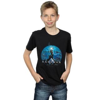 DC COMICS  Aquaman Circle Poster TShirt 