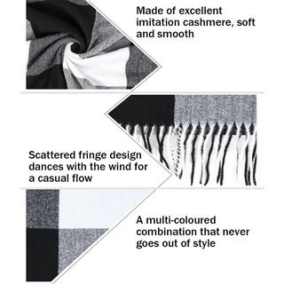 Only-bags.store Plaid Poncho Morbido Alta Qualità Invernale Sciarpa Lavorata a Maglia con Nappe  