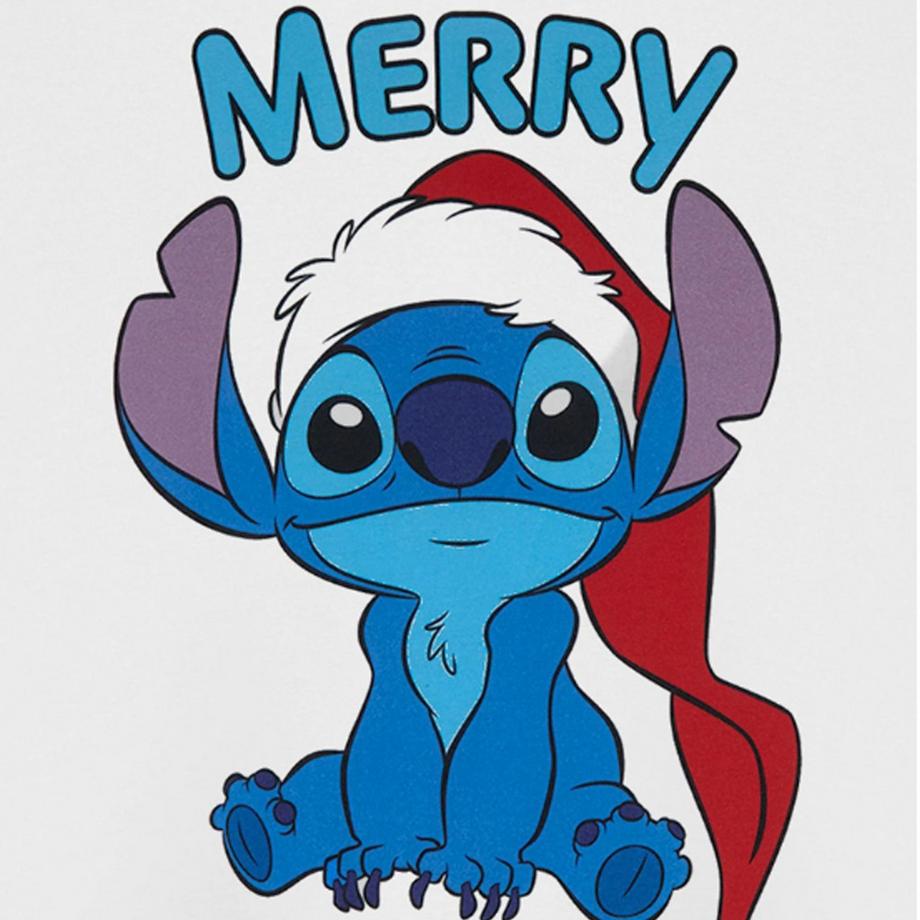 Lilo & Stitch  Merry Xmas TShirt  kurzärmlig 