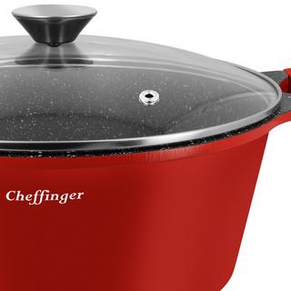 Cheffinger 10-teiliges Kochset mit Induktion  