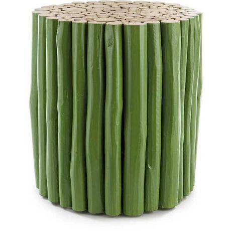 mutoni Table d'appoint Guadalupe vert  