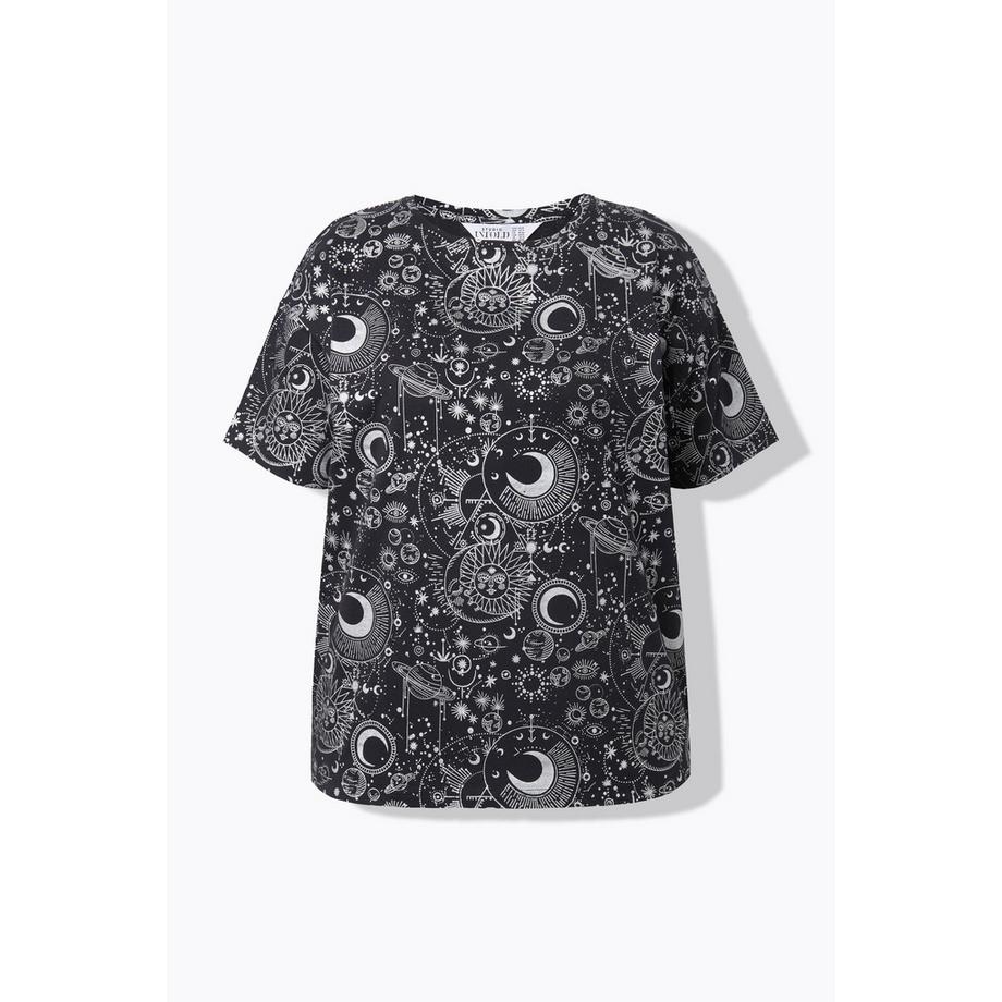 Studio Untold Oversize Shape Sternen Print T-Shirt  