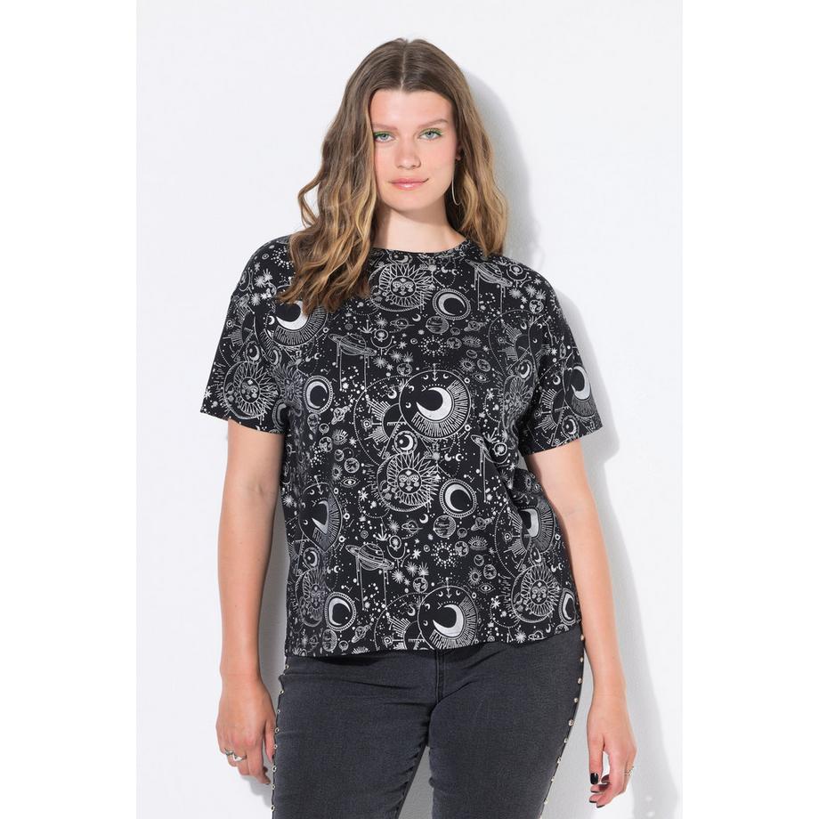 Studio Untold Oversize Shape Sternen Print T-Shirt  