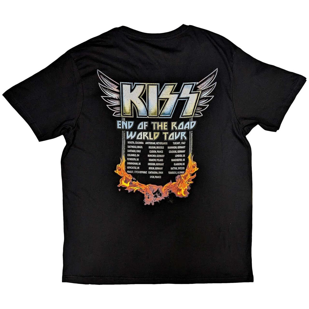 KISS End Of The Road Wings T-Shirt  