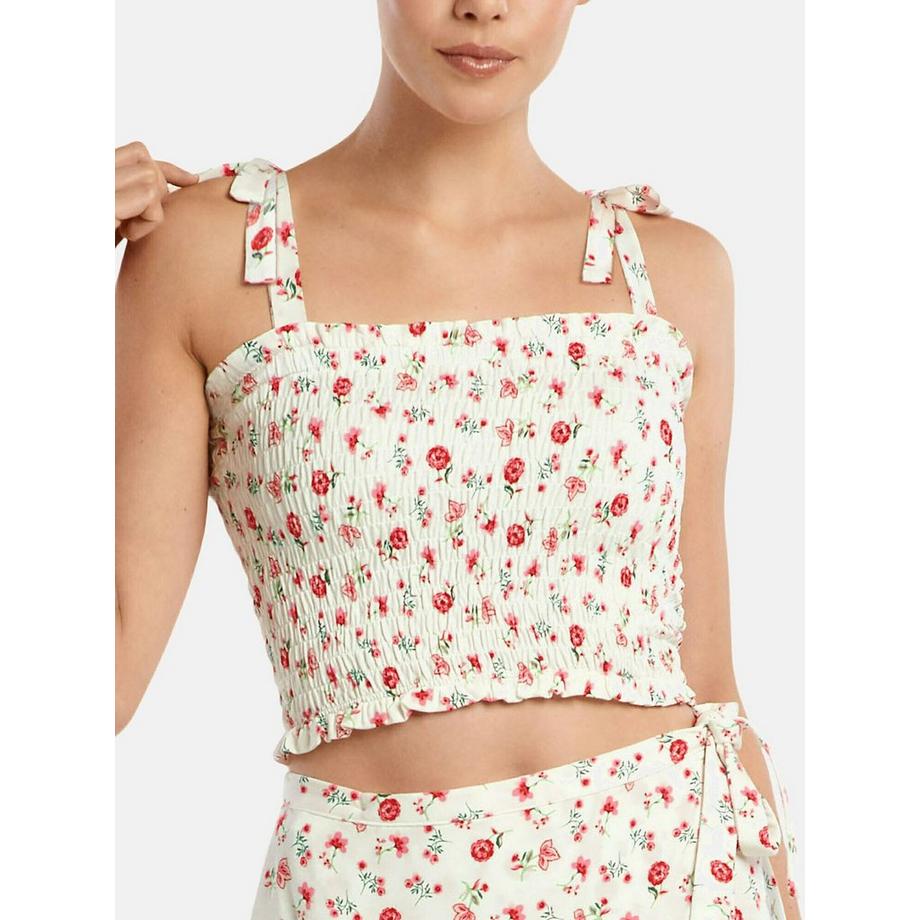 Top corto con grembiule Java