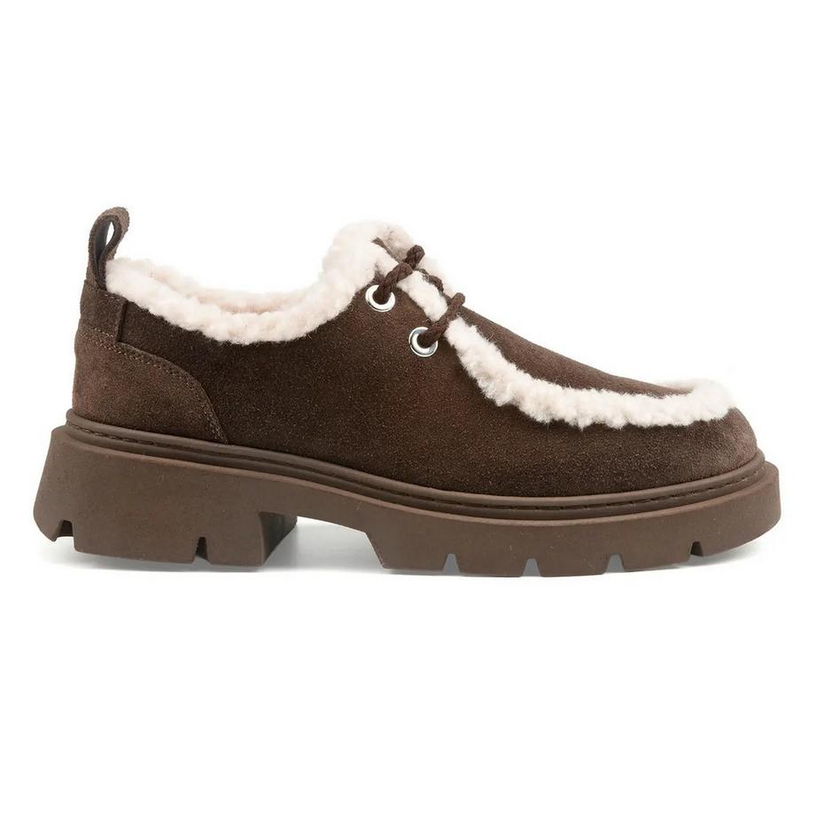 INUIKII Mocabee Curly Scarpa con Lacci  