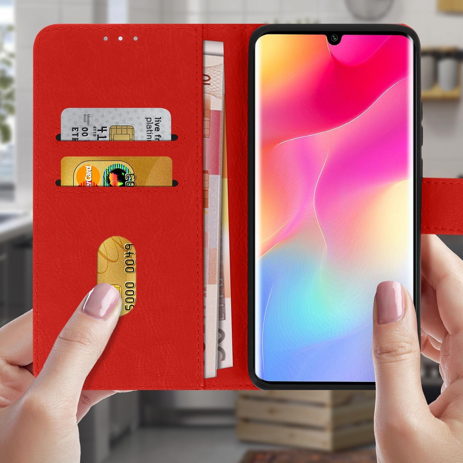 Avizar  Custodia Xiaomi Mi Note 10 Lite rossa 