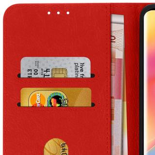 Avizar  Étui Folio Xiaomi Mi Note 10 Lite Rouge 