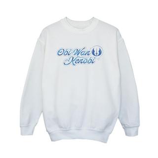 STAR WARS  ObiWan Kenobi Ribbon Font Sweatshirt 