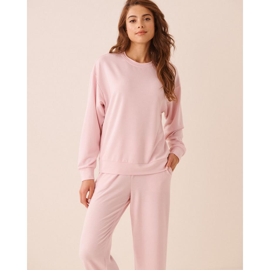 Sweat-shirt manches longues en molleton