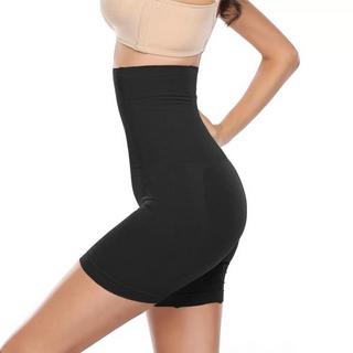 B2X  Shapewear-Shorts, hohe Taille – Schwarz 