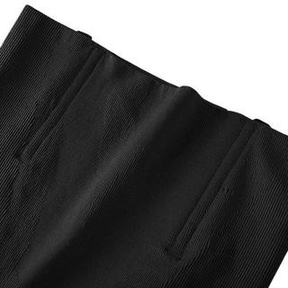 B2X  Shapewear-Shorts, hohe Taille – Schwarz 