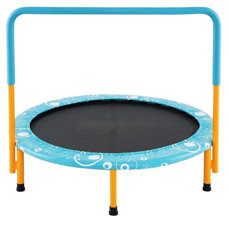 Trampolino per bambini con maniglia