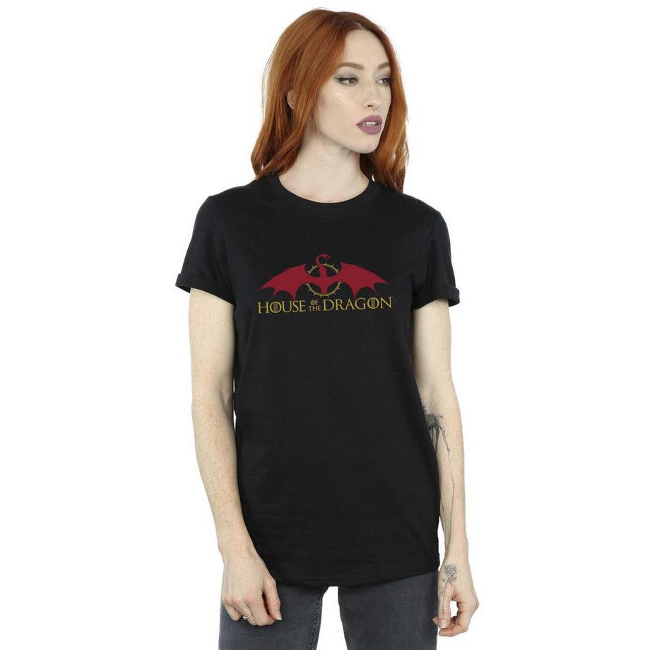 Game of Thrones Drachen Grafik Print T-Shirt  