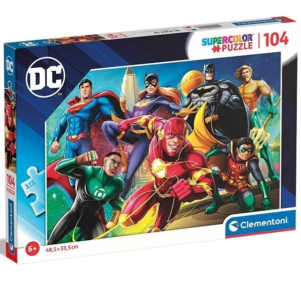 Clementoni  Puzzle DC Comics (104Teile) 