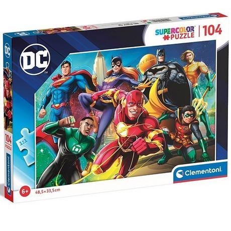 Clementoni  Puzzle DC Comics (104Teile) 