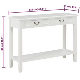 VidaXL Table console bois  