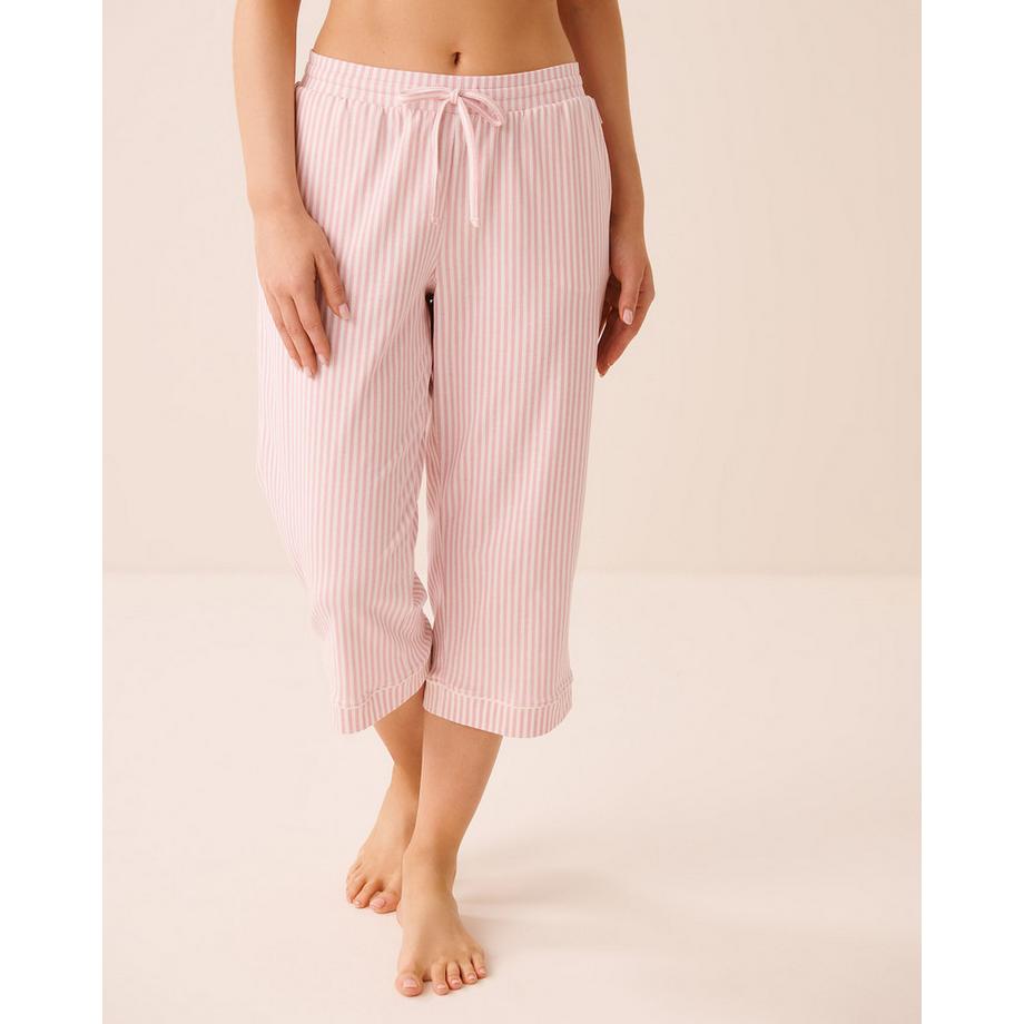 Capri de pyjama en coton