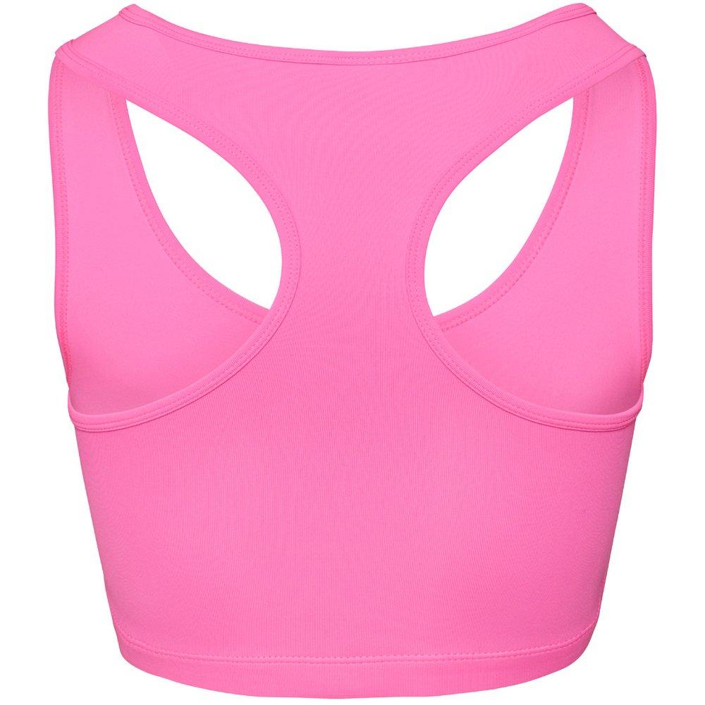 AWDis  Kühlen Sie einfach Ärmel Girlie Sport Crop Top 