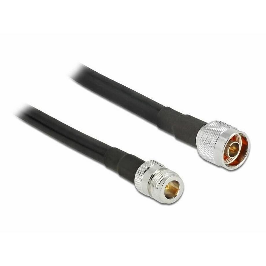 DeLock  DeLOCK Antennenkabel N Stecker > N Buchse CFD400 LLC400 10 m low loss wasserdicht 