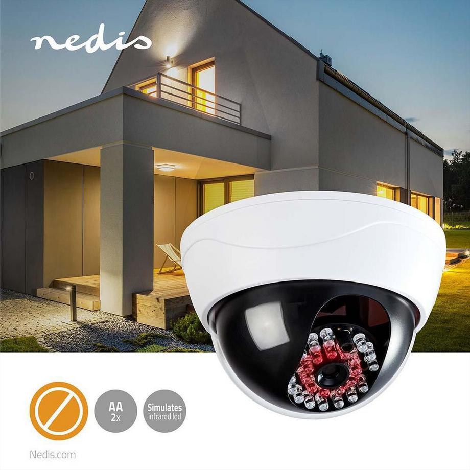 Nedis  caméra de surveillance factice 