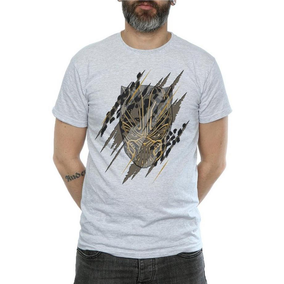 MARVEL Black Panther Mask Graphic Print T-Shirt  