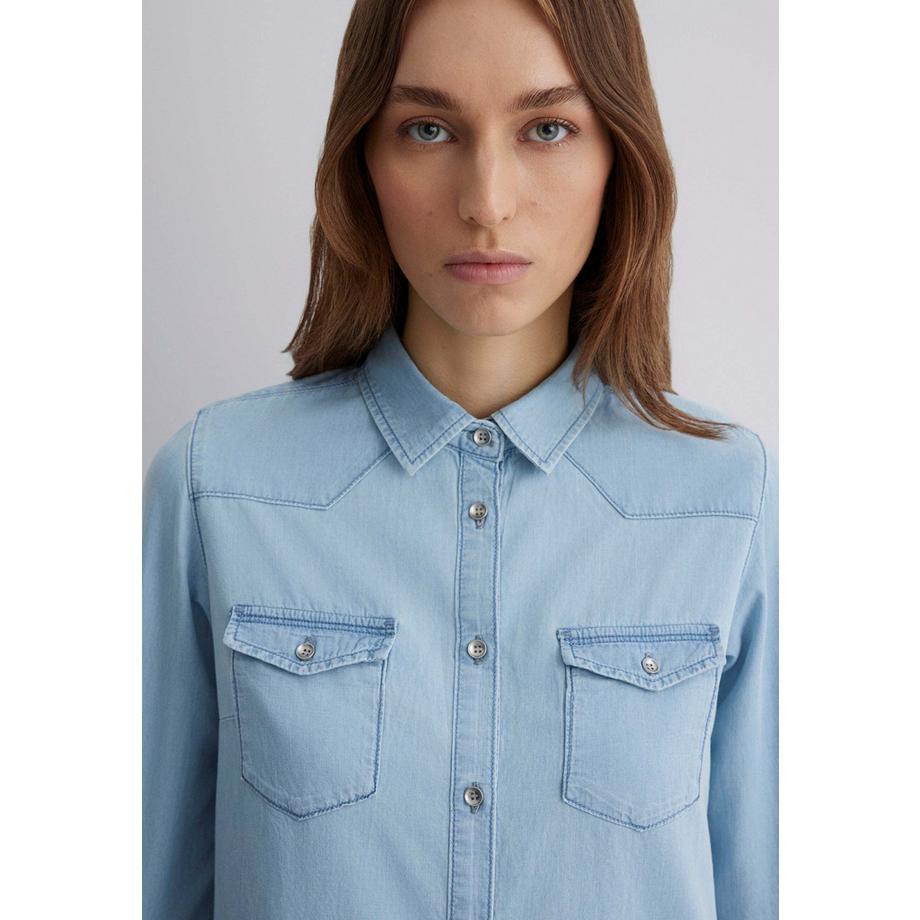 Mavi Robe chemise en jean Lyra  