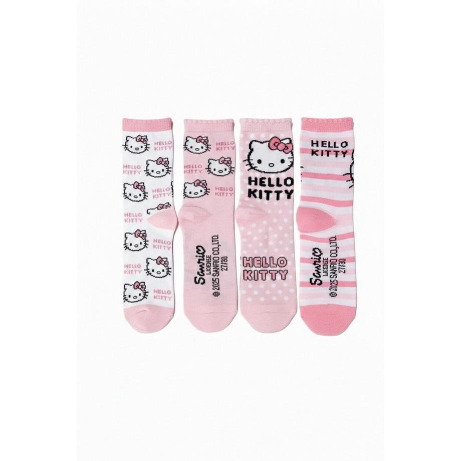 Sanrio  Socken 4er Pack  Hello Kitty 