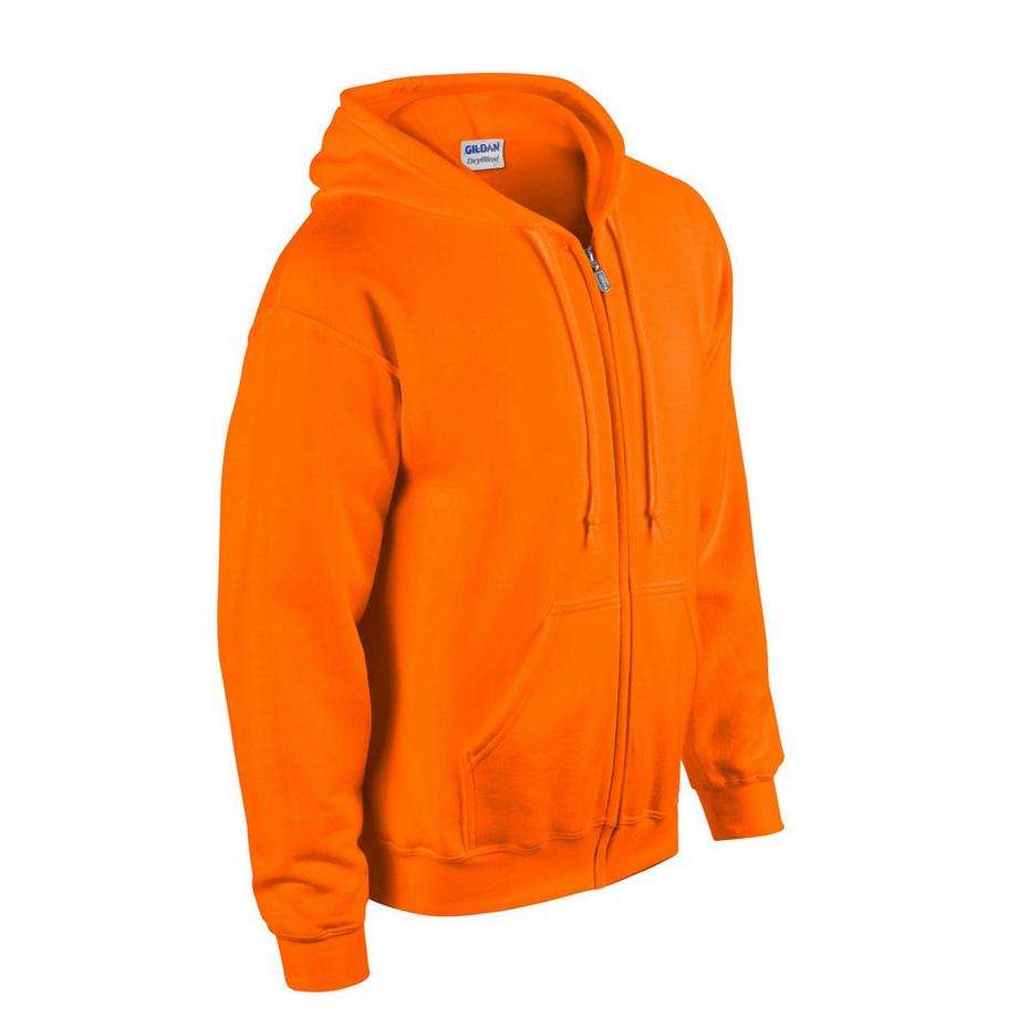Gildan Felpa Con Cappuccio E Zip Intera  