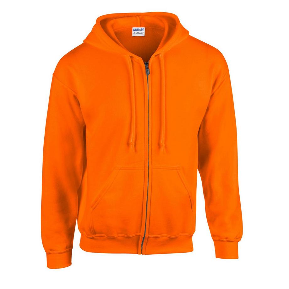 Felpa Con Cappuccio E Zip Intera