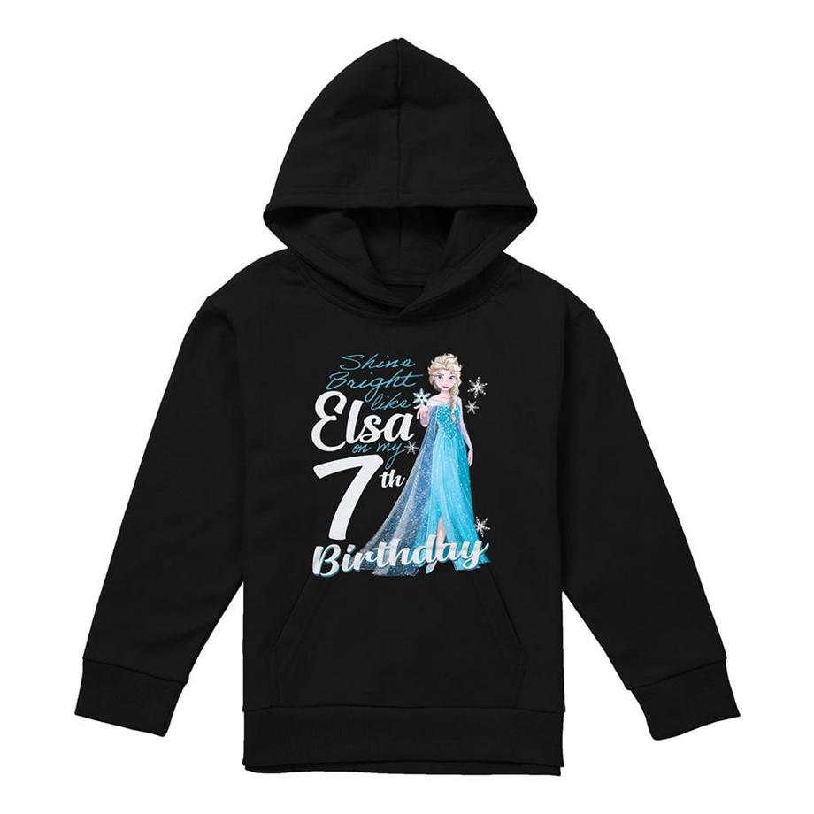 Sweat À Capuche 7ème Anniversaire Bright Like Elsa