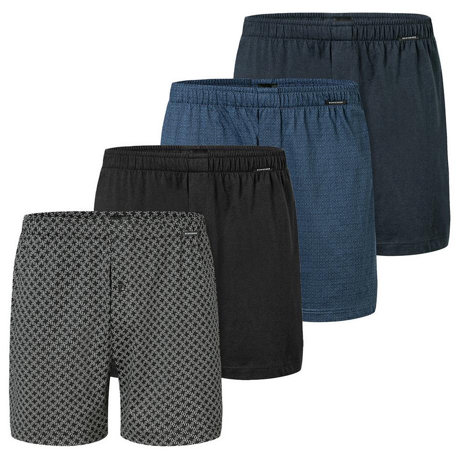 Singel-Jersey lot de 4  - boxers / caleçons